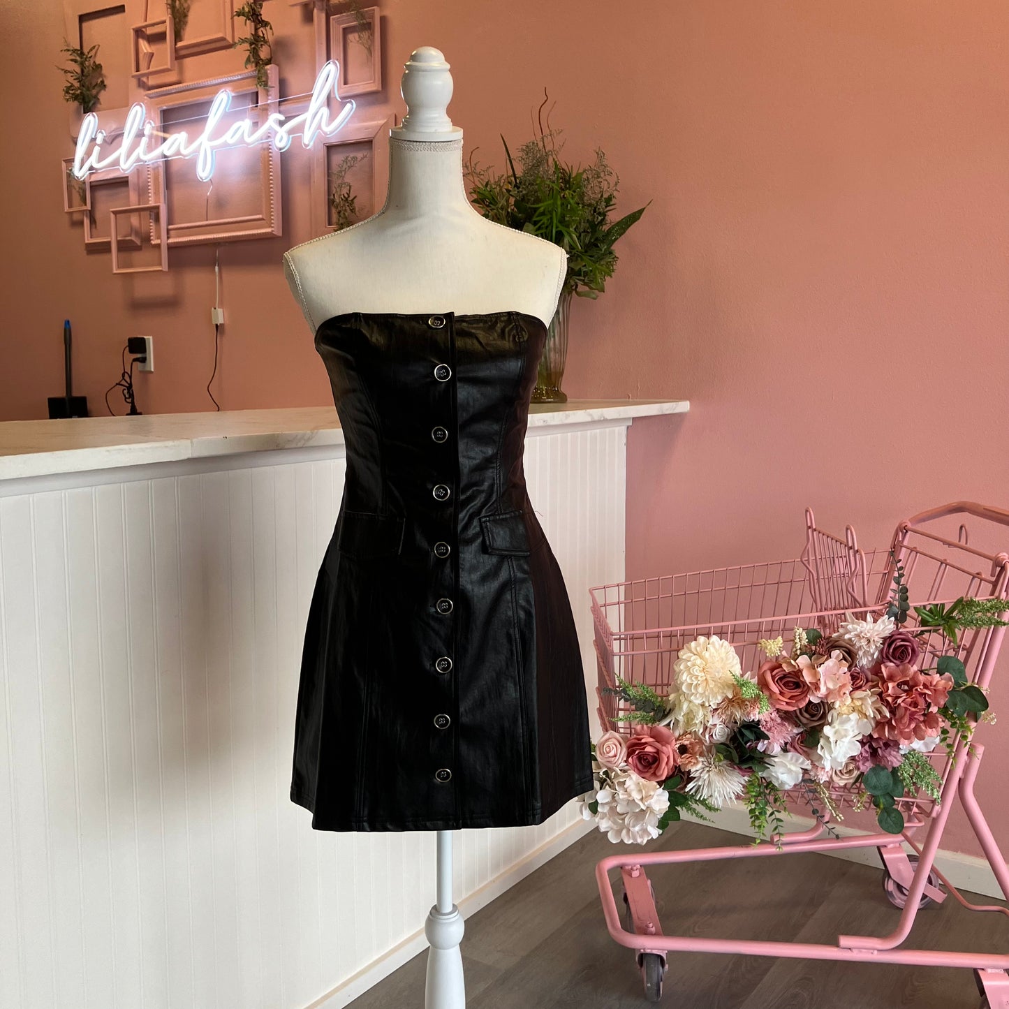 ‘Til Death Do Us Part Dress (Black)