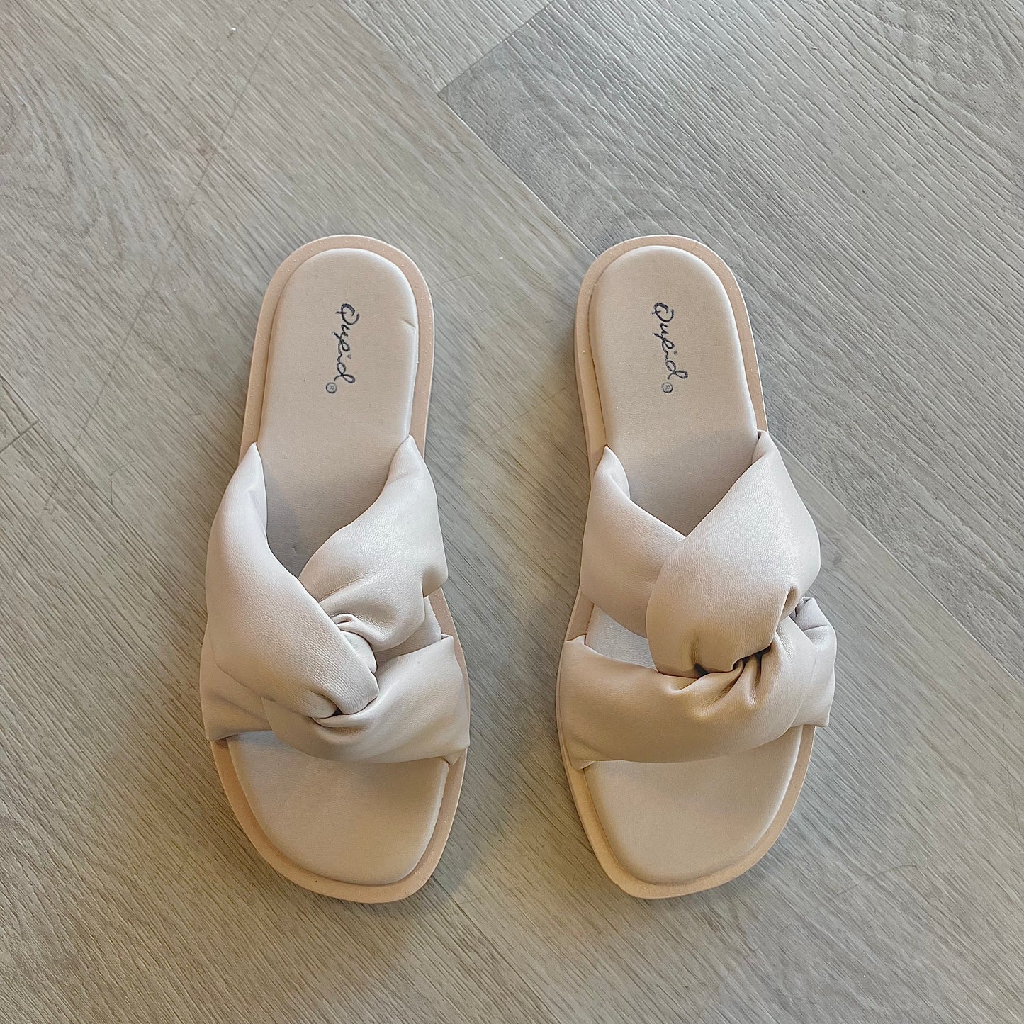 Luna Sandals (Warm Gray)
